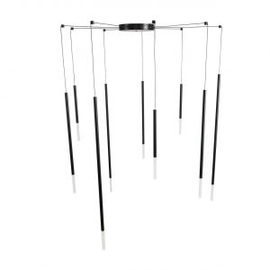 8400/27L LEDIO LN26 000 черный/белый, металл/акрил Люстра LED 27W 3000K 220V STICK