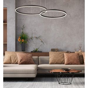 6530/2L LEDIO LN26 262 чёрный Основание для подвеса   220V ECHO