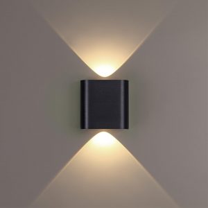 7191/2WL HIGHTECH ODL27 Настенный светильник черный браш./металл IP20 LED 2W 3000K 220V MAGNUM