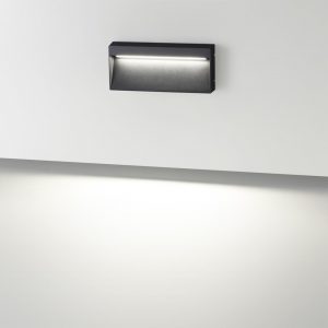 6649/5WL NATURE ODL24 000 черный/металл/акрил Подсветка для лестниц IP54 LED 5W 4000K 180° AC85-265V VITTY