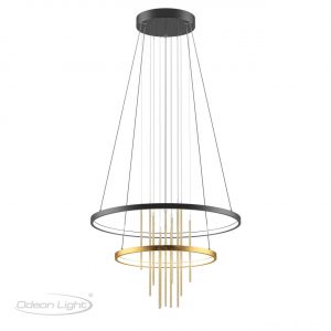 3901/63L L-VISION ODL20 521 золотистый/стекло/металл Подвесной светильник LED 4000K 63W 220V MONICA