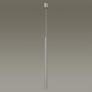 4375/3L HIGHTECH ODL23 281 матовый никель/металл Подвесной светильник (база для встройки в комплекте) IP20 LED 3W 240Лм 3000K FIANO
