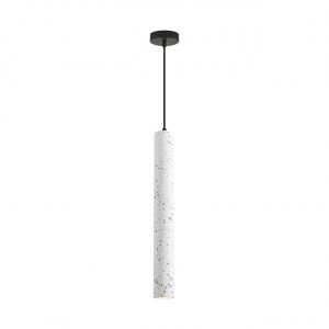 8356/1B SUSPENTIONI LN26 332 черный/белый, металл/цемент Подвес GU10 LED 5W 220V SHAMAREL