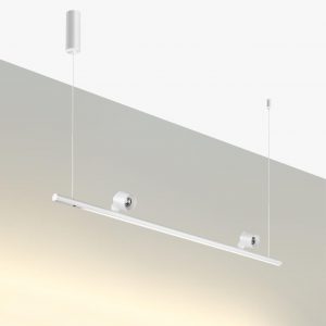 359308 OVER NT24 352 белый Светильник подвесной диммируемый (сенсер) IP20 LED 14W+14W 4000K 220-240V FERMO