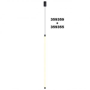 359355 KONST NT24 058 черный Светильник линейный светодиодный IP20 LED 15W 170-265V 3000K 1232Лм VITZ