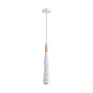 8352/1C SUSPENTIONI LN26 325 белый/бежевый, металл/дерево/цемент Подвес GU10 LED 5W 220V EOLIANA