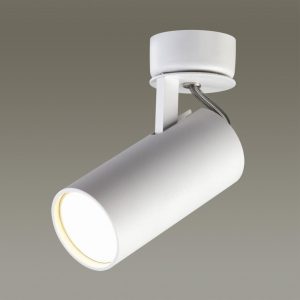 3873/1C HIGHTECH ODL19 000 белый Потолочный светильник GU10 1*50W 220V KIKO