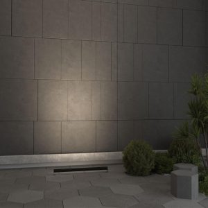 7040/10WL NATURE ODL25 679 черный/металл Фасадный поворотный на 180° светильник IP65 LED 14W 3000K 24° 759Лм AC220-240V GRAZE