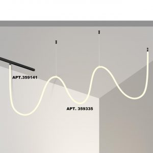 359335 KONST NT24 142 черный Трековый светильник для низковольтного шинопровода FLUM IP20 LED 25W 4000K 48V 2420Лм RAMO