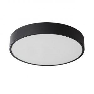 7756/36L MITRA LED SN 539 Светильник металл/акрил/черный LED (30Вт+6Вт) 3000K+3000K D400 IP20 подсветка QUASAR
