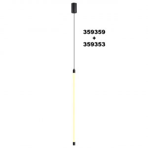 359353 KONST NT24 058 черный Светильник линейный светодиодный IP20 LED 10W 170-265V 3000K 944Лм VITZ