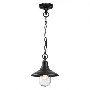4965/1 NATURE ODL22 713 черный/стекло Ландшафтный подвес E27 1*60W IP44 CAMPA