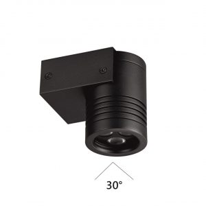 6648/6WL NATURE ODL24 000 черный/металл Фасадный светильник IP67 LED CREE 6W 4000K 30° AC85-265V STIMA