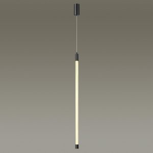 4393/14L HIGHTECH ODL23 269 черный/металл/акрил Подвесной светильник IP20 LED 11W 800Лм 3000K ANTA