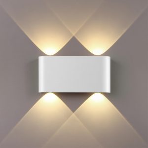 7192/4WL HIGHTECH ODL27 Настенный светильник белый/металл IP20 LED 4W 3000K 220V MAGNUM