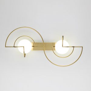 7195/6WL L-VISION ODL27 Настенный светильник металл/стекло/бронза/белый IP20 LED 6W 3500K 220V FUTURUM