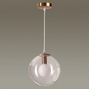 3769/1A MODERNI LN20 000 античная латунь, стекло Подвес E14 1*60W 220V BLAIR