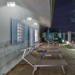 358450 STREET NT20 778 белый Ландшафтный настенный светильник IP65 LED 4000K 12W 220V OPAL